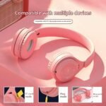 Auricular Bluetooth Gatito Con Luz - Imagen 2