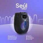 Parlante 6.5¨ Portátil Bluetooth Seúl Karaoke