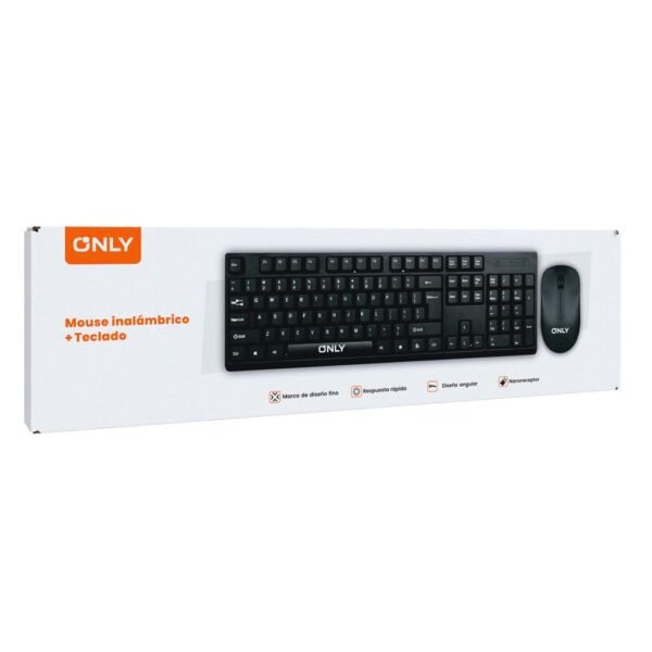 Combo Teclado + Mouse Inalámbrico MODO-732 – ONLY