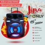 Parlante 15" Portátil Bluetooth Only Lima FS-1503