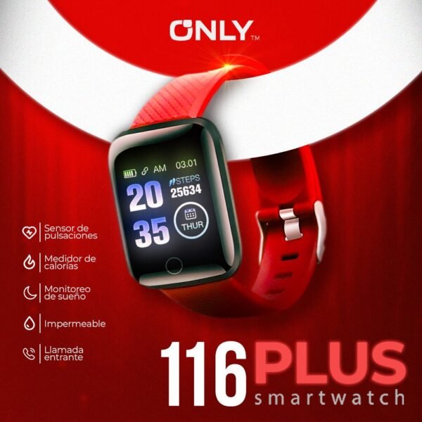 Reloj Smartwatch Inteligente 116 Plus