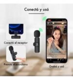 Micrófono Corbatero Tipo C + Adaptador Lightning - Imagen 3