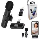 Micrófono Corbatero Tipo C + Adaptador Lightning