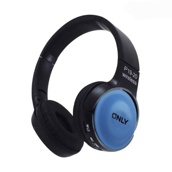 Auricular Bluetooth P19 Celeste