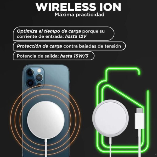 Cargador Inalámbrico Xaea ION 15W
