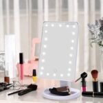 Espejo Led Rectangular Recargable Maquillaje - Imagen 3