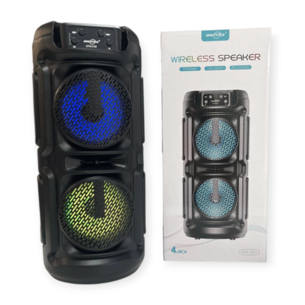Parlante 4"X2 Portátil Bluetooth Greatnice GTS-2152