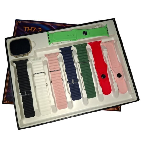 Reloj Smartwatch Ultra9 Con 7 Mallas Intercambiables