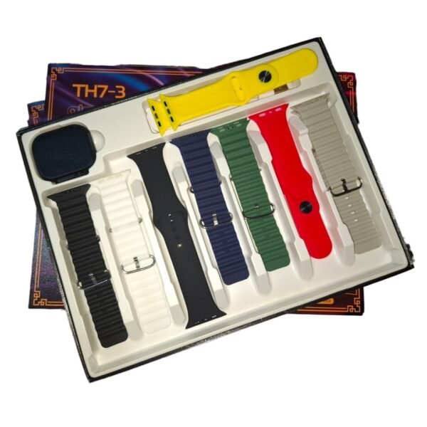 Reloj Smartwatch Ultra9 Con 7 Mallas Intercambiables