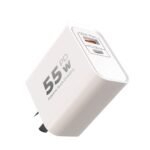 Cargador Hyper 55W - USB + USB C Carga Super Rápida - Xaea - Imagen 2