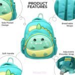 Mochila Infantil Animalitos - Dino - Imagen 3