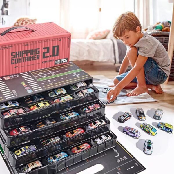 CAJA AUTITOS JUGUETE X48 MODZ-505