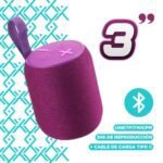 Mini Parlante Portátil Bluetooth Roar - Negro - XAEA - Imagen 2