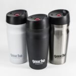 Vaso Térmico Gaucho Argentino 400cc - Gris - Imagen 3