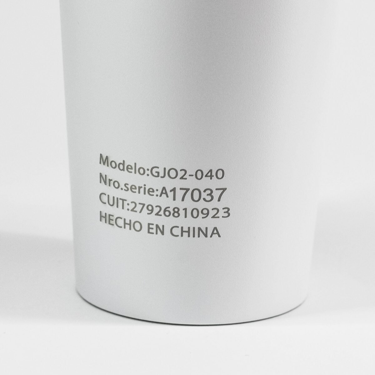 Vaso Térmico Gaucho Argentino 400cc - Blanco - Imagen 4