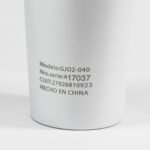 Vaso Térmico Gaucho Argentino 400cc - Blanco - Imagen 4