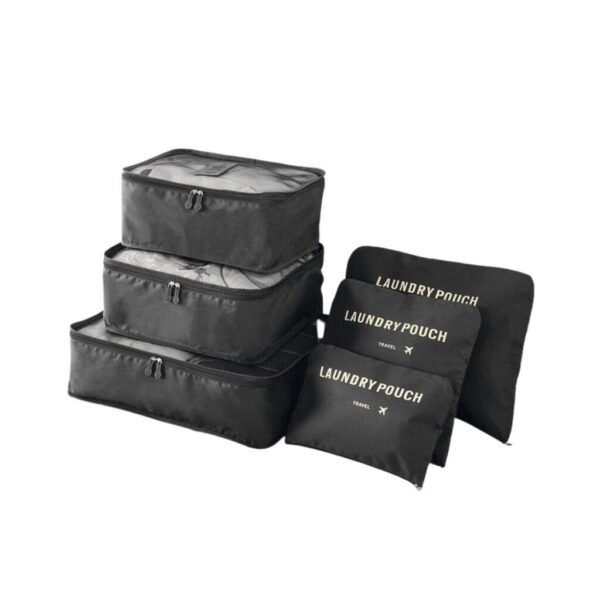 Set Organizador de Viaje - Negro