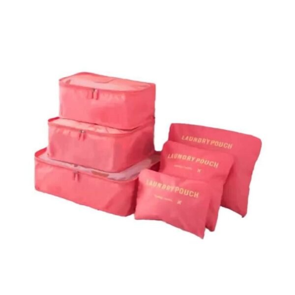 Set Organizador de Viaje - Rosa