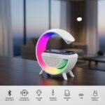 Parlante G Bluetooth Cargador Inalámbrico RGB - Imagen 5