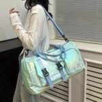 Bolso Shiny Mods-062 - Celeste - Imagen 2