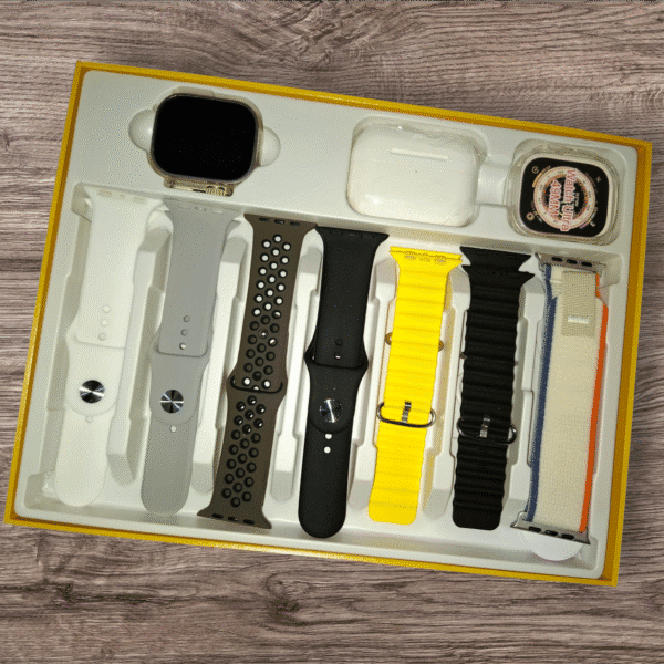 Reloj Smartwatch Ultra Big 2.0 + Auri BT + Protector