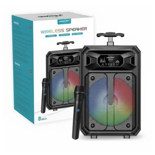 Parlante 8" Portátil Bluetooth Greatnice