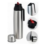 Termo Uruguayo 1 L Media Manija Gris Pico Matero - Imagen 2