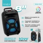 Parlante 8" Portátil Bluetooth Xaea Modx-0041