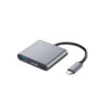 Hub Adaptador C Usb Hdmi C Cable Tipo C Modv 0013 Plateado - Imagen 4