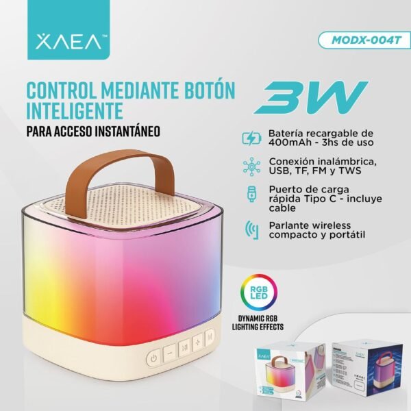 Parlante Pequeno Modx 004t Xaea Blanco