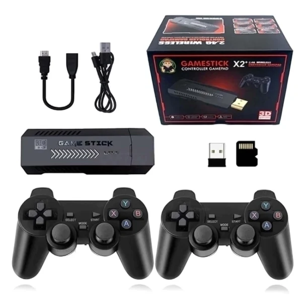 Consola Retro Game Stick X2 Original GD10 64gb 4k Hdmi 33.000 Juegos