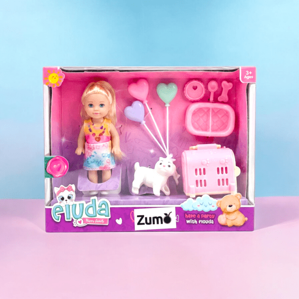 Muñequita con Mascota