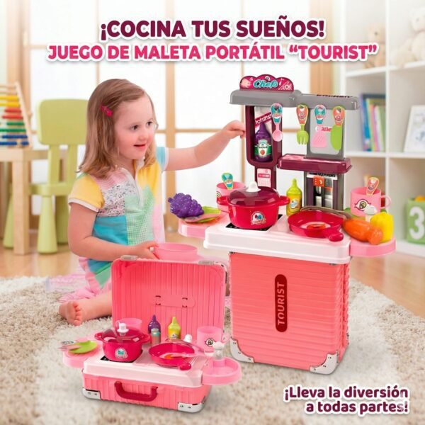 Set Cocina y Accesorios Infantil 3 en 1