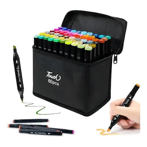 Marcadores Doble Punta 60 Piezas