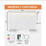 Pizarra Mágica Led USB Grande 60x40cm - Imagen 9