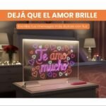 Pizarra Mágica Led USB Grande 60x40cm - Imagen 3