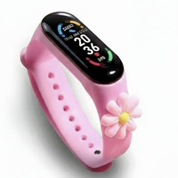 Reloj Smartband M6 Kids - Flor