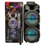 Torre Parlante 8"X2 Portátil Bluetooth Kbroad GTS-2411