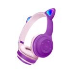 Auricular Bluetooth Gatito XAEA - Violeta - Imagen 2