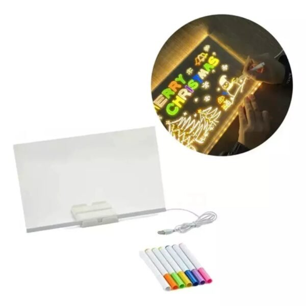 Pizarra Mágica Led 40x30cm