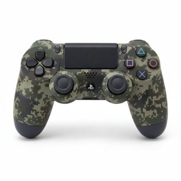 Joystick Ps4 Generico Calidad Premium - Camuflado Verde