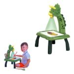 Mesa Didáctica con Proyector y Música para Niños - Verde