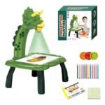 Mesa Didáctica con Proyector y Música para Niños - Verde - Imagen 5