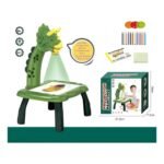 Mesa Didáctica con Proyector y Música para Niños - Verde - Imagen 2