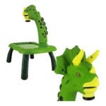 Mesa Didáctica con Proyector y Música para Niños - Verde - Imagen 3