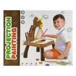 Mesa Didáctica con Proyector y Música para Niños - Marron - Imagen 4