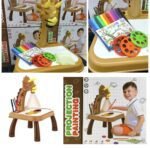 Mesa Didáctica con Proyector y Música para Niños - Verde - Imagen 6