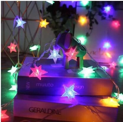 Guirnalda Navideña Estrella USB Color 3M