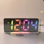 Reloj Despertador Multifunción - Negro - Imagen 3