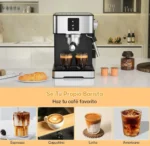 Cafetera Om Para Espresso Capsulas Maquina Espumadora - Imagen 3